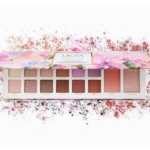 Laura Geller Luxe Eyeshadow Palette w/ Blush + Highlighter | New